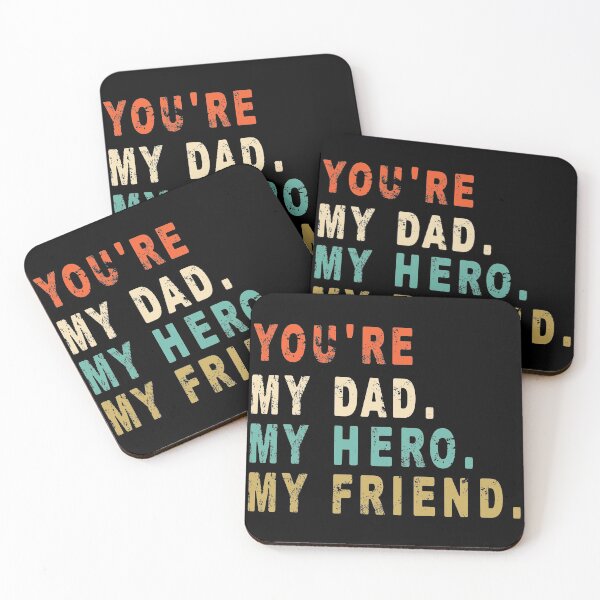 Item preview, DAD HERO FRIEND designed and sold by Achily.