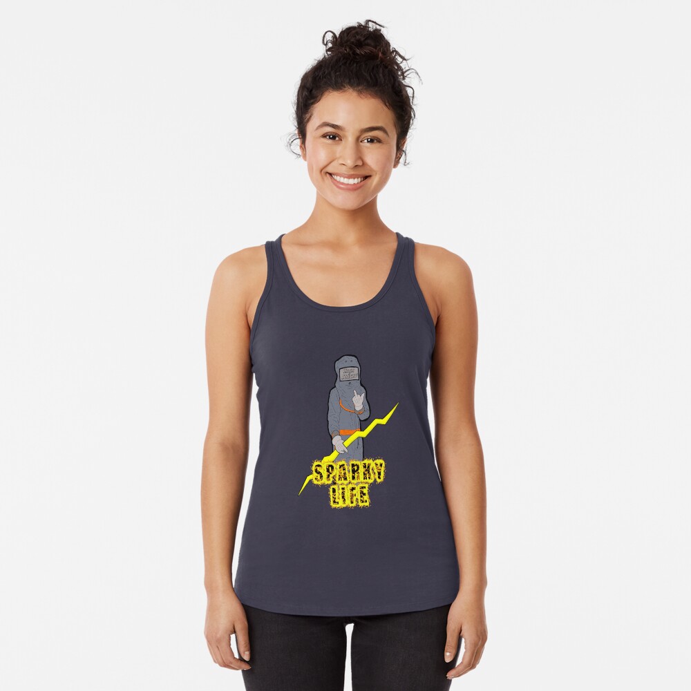 Artikel-Vorschau von Racerback Tank Top, designt und verkauft von HacknStack.