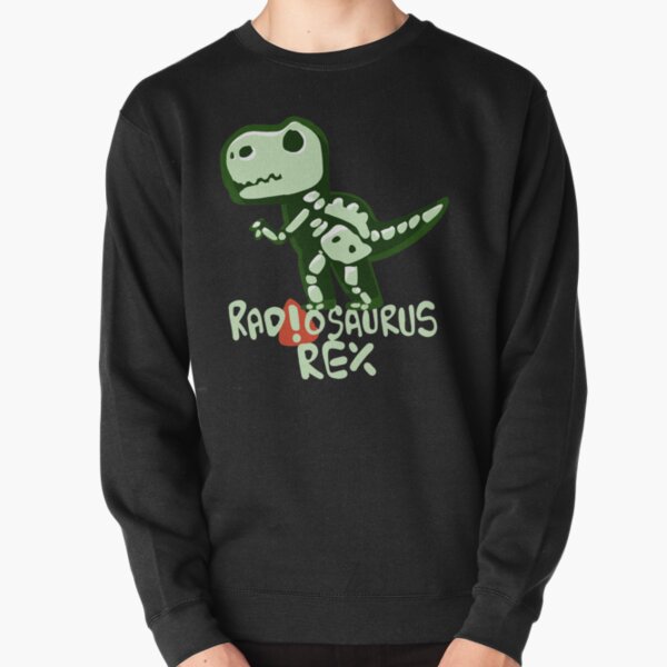 X-ray Tech Gift. Regalo esencial para el trabajador. Radiosaurus rex. Divertido diseño de radiología. Sudadera sin capucha