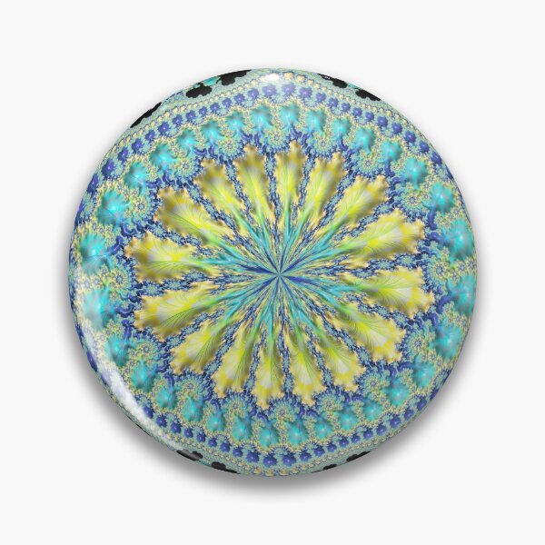 Item preview, Blue and Yellow Circles Orb designed and sold by Elisabeth Lucas.