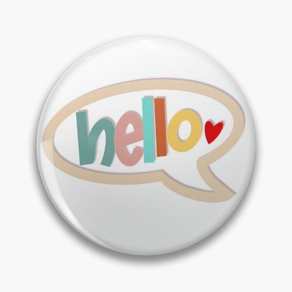 Item preview, Hello! designed and sold by Gretchen Slagle Studio.