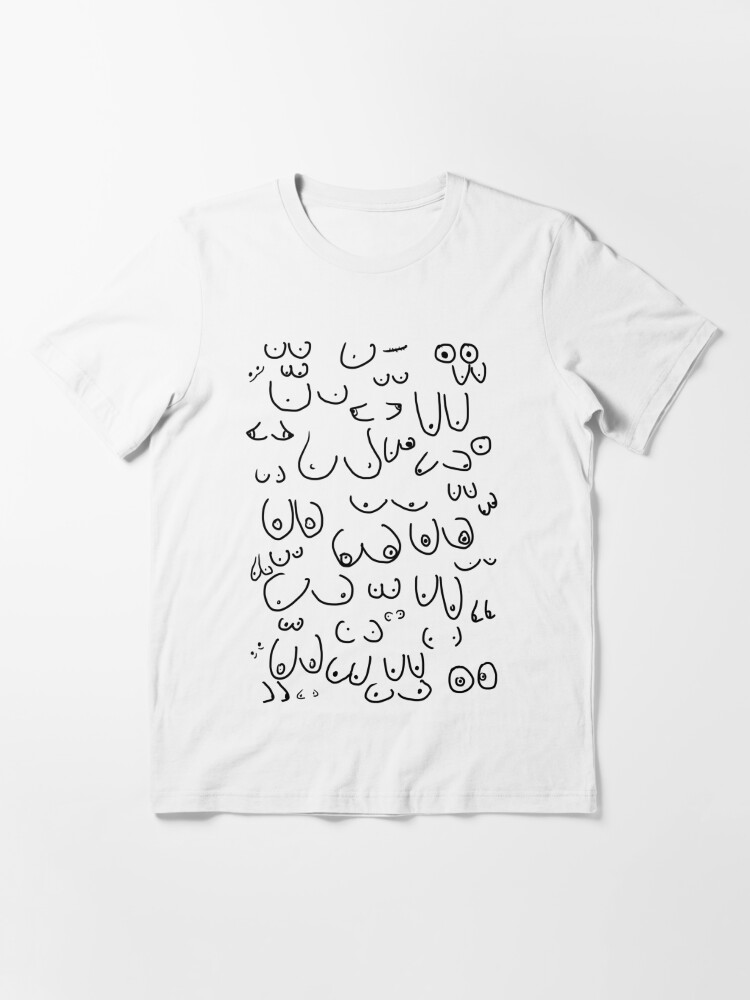 Different sorts of Boobs Pattern | Essential T-Shirt