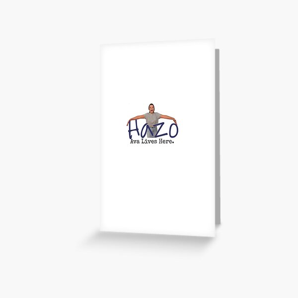 Hazelbrook Souvenir Greeting Card