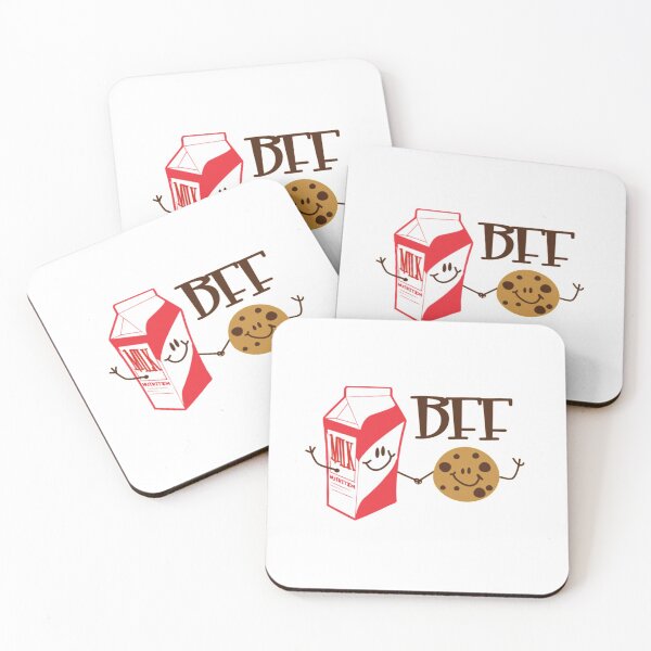 Item preview, Best Friends Forever bff, Friendship Day, Milk Best friends forever Biscuits Friendship designed and sold by wabeen.