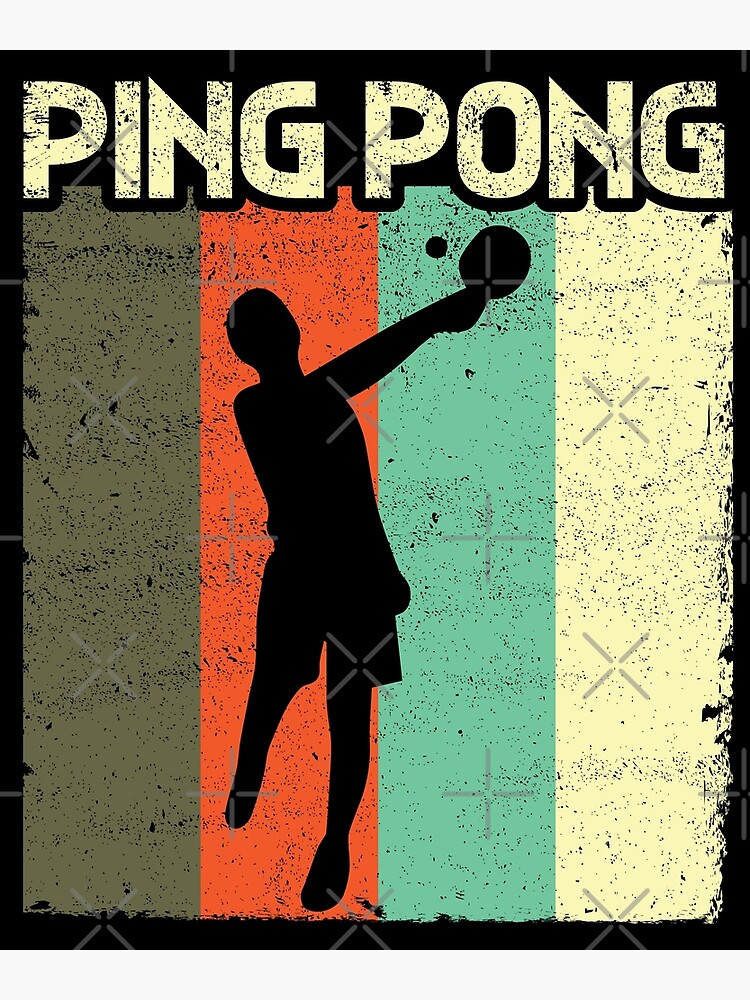 Ping Pong Table Poster