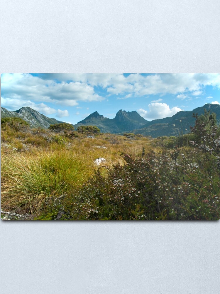 Alternate view of Cradle Mountain view Metal Print