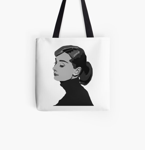 Audrey Hepburn Tote bag doublé
