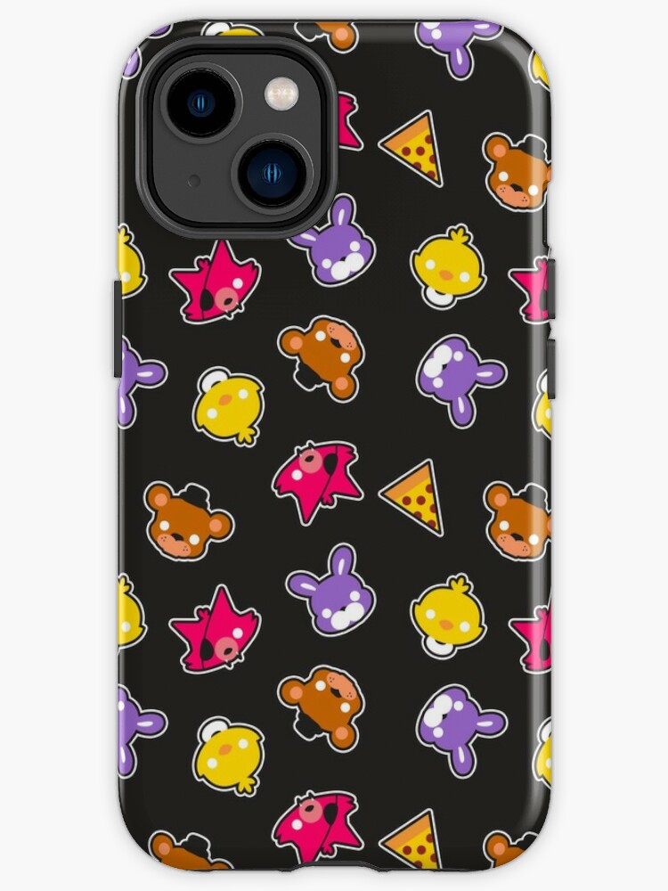 FNAF // Freddy's Faces Pattern Cute Kawaii Chibi for kids iPhone Case for  Sale by hocapontas