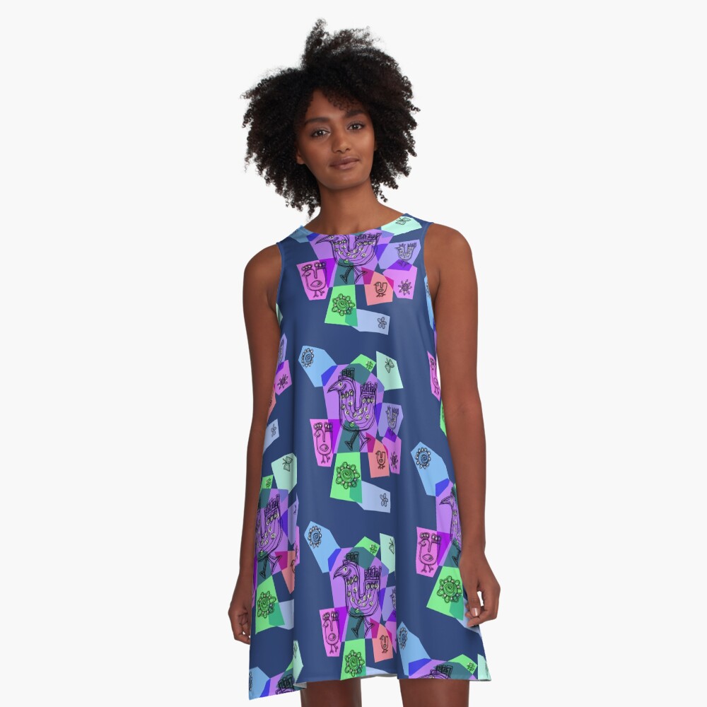 Item preview, A-Line Dress designed and sold by MunaZuberi.