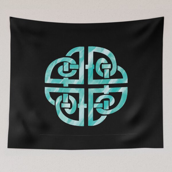 Item preview, Celtic Dara Knot 2 with black background designed and sold by NYXFN.