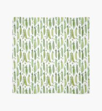 Watercolor Green pea Scarf