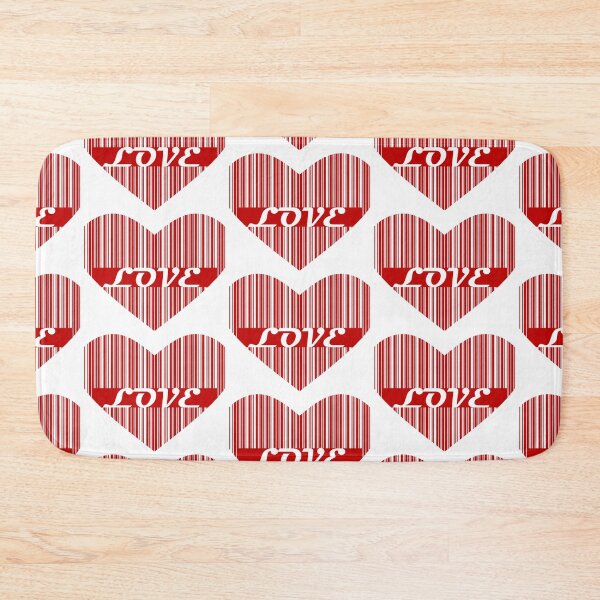 Aperçu de l'œuvre Coeur Barcode Love créée et vendue par CANJ72.