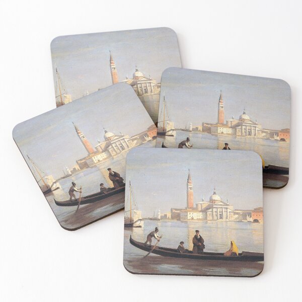 Item preview, Venice Gondola on Grand Canal - Camile Corot designed and sold by CJET.
