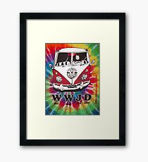 WWJD ? Framed Print