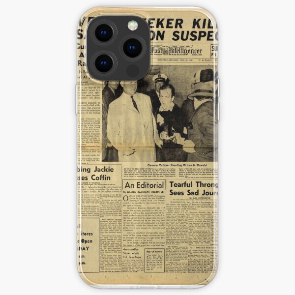 Old Newspaper iPhone Soft Case