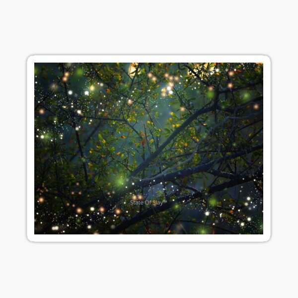 State Of Slay - Fairies In The Forest Sticker