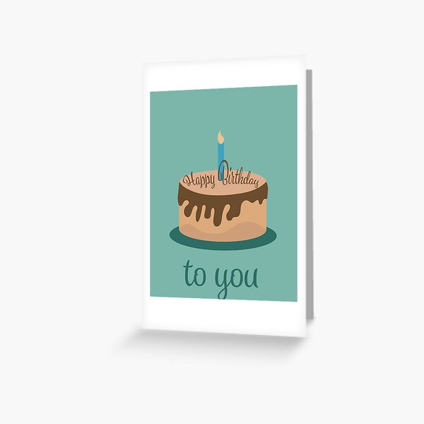 Card: Happy Birthday Greeting Card