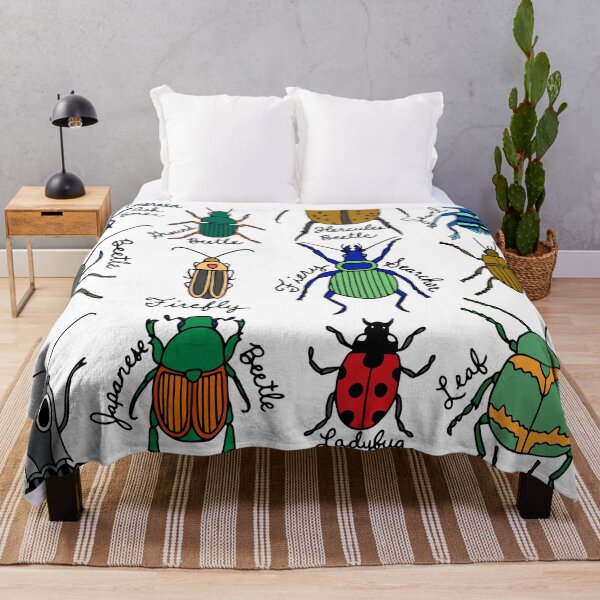 Item preview, Beetles || Bugs || Insects || Pattern designed and sold by Hilary Leslie.