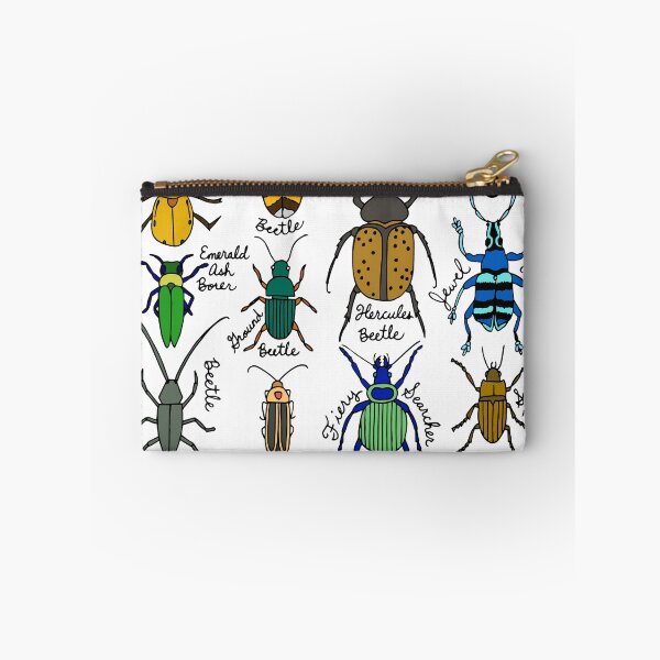 Item preview, Beetles || Bugs || Insects || Pattern designed and sold by Hilary Leslie.