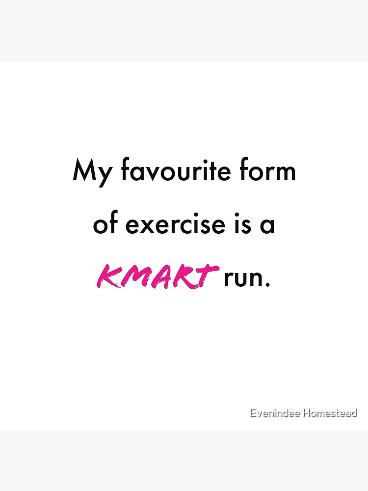 Exercise kmart 2024