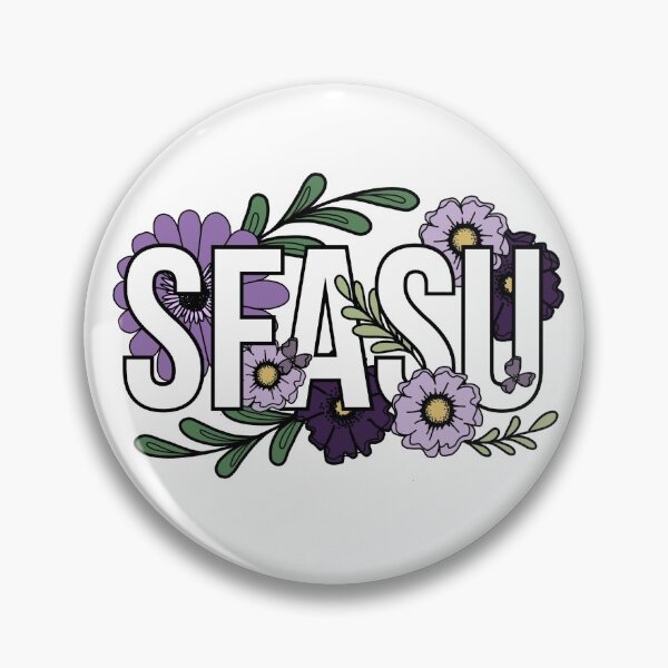 Item preview, Scattered purple flowers designed and sold by AnnemarieRose.