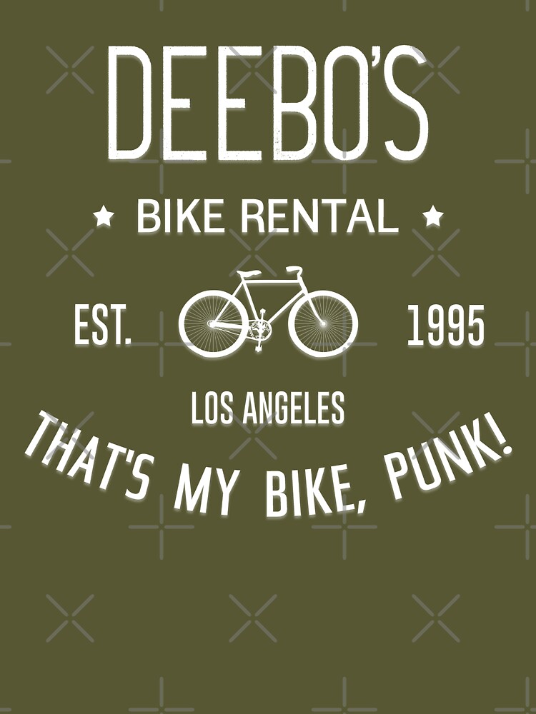 PinkLemonMadeCo Vintage 1995 Deebo's Bike Rental Shirt, Funny, Deebo's Bike T-Shirt That's My Bike Rental - Unisex