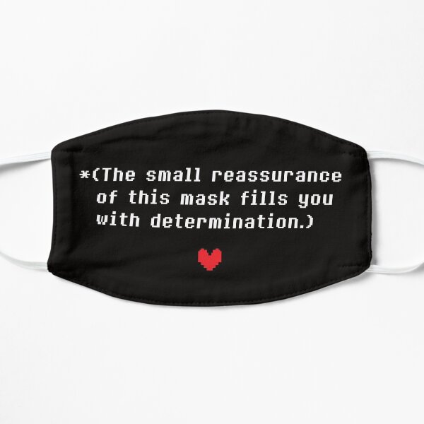 Small reassurance Flat Mask