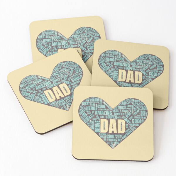Item preview, Amazing Super Dad Word Cloud Heart Shaped Vintage designed and sold by mcshirtface.