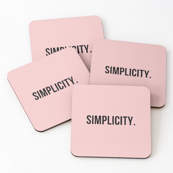 Item preview, SIMPLICITY - Minimalist Typography motivational quote designed and sold by KarolinaPaz.