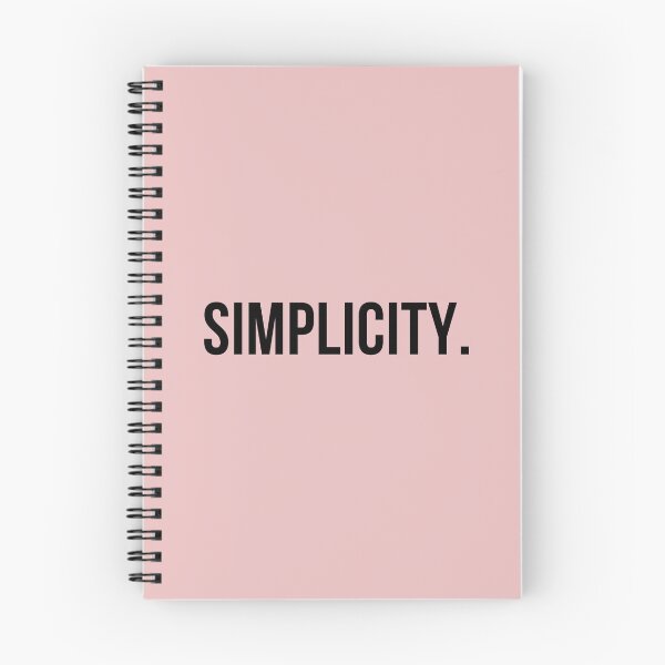 Item preview, SIMPLICITY - Minimalist Typography motivational quote designed and sold by KarolinaPaz.