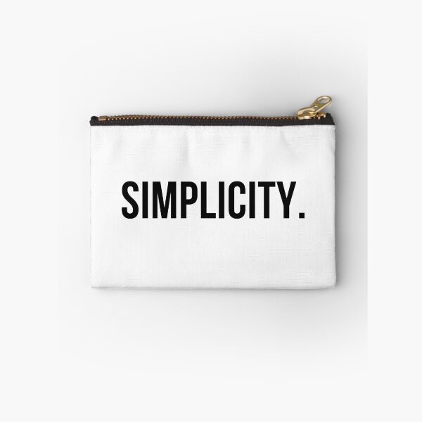 Item preview, SIMPLICITY - Minimalist Typography motivational quote designed and sold by KarolinaPaz.