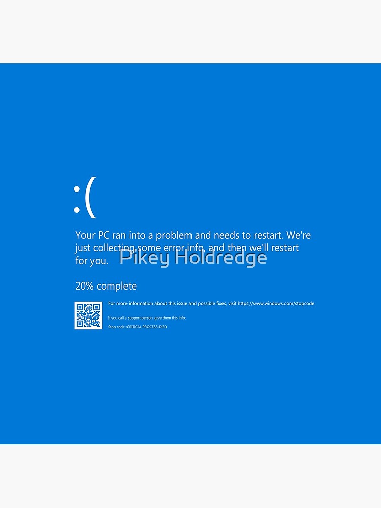 blue-screen-of-death-new-throw-pillow-by-pikemasterflex-redbubble