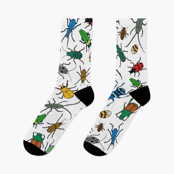 Item preview, Beetles Pattern || Bugs || Insects || Pattern designed and sold by Hilary Leslie.