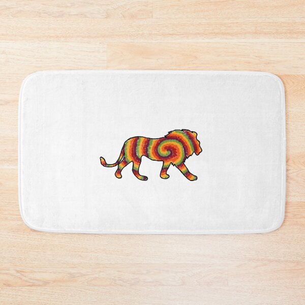 Item preview, Tye dye lion designed and sold by lydiiaphelps.