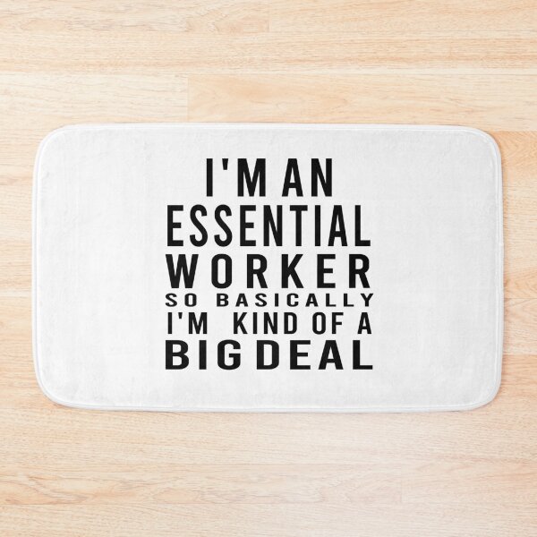 Item preview,  i'm Essential worker designed and sold by osamamohamad.