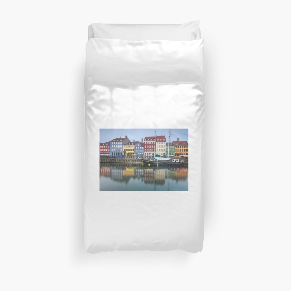 Nyhavn, Copenhagen Duvet Cover