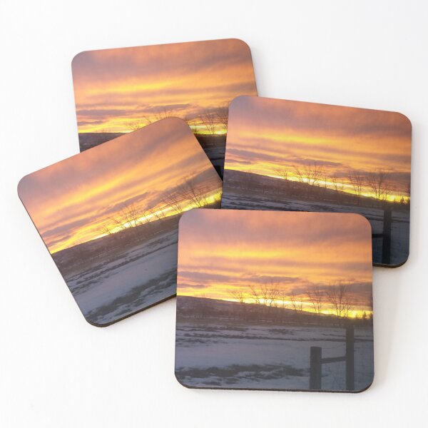 Item preview, Lake of fire sunset designed and sold by Marcia Benson.