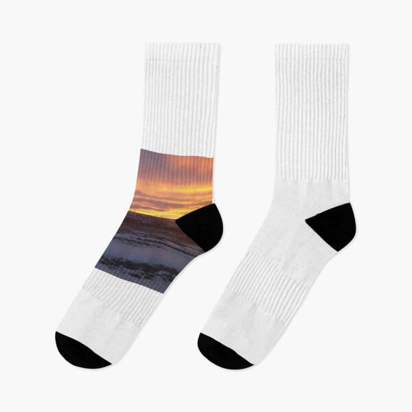 Item preview, Lake of fire sunset designed and sold by Marcia Benson.