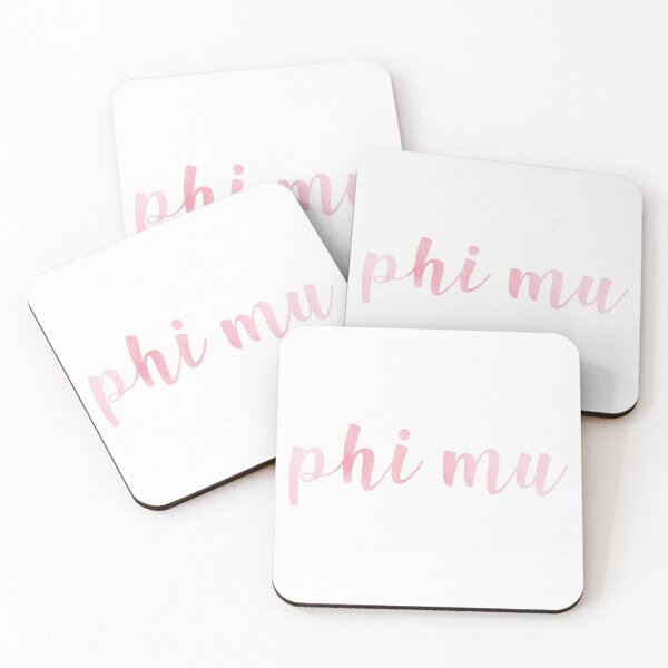 Artikelvorschau, Phi Mu Pink entworfen und verkauft von Stickers by SoSrat.