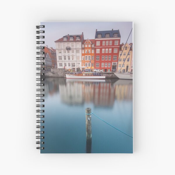 Nyhavn, Copenhagen Spiral Notebook