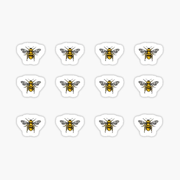 Item preview, Bee stickers designed and sold by Jessie35.