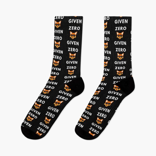 Item preview, Zero Fox Given Funny Pun Design designed and sold by NotoriousGalaxy.