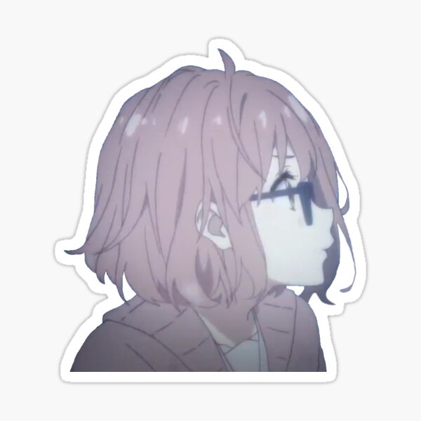 Mirai Kuriyama Bunny - Kyoukai no Kanata Sticker for Sale by Awesomedeer