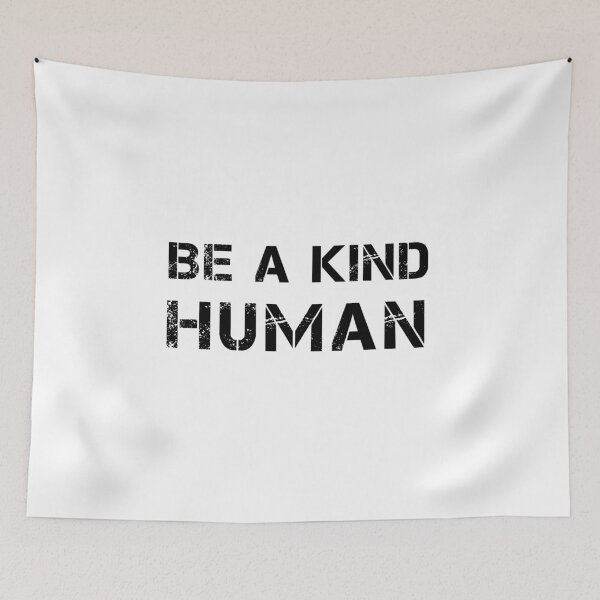 Item preview, BE A KIND HUMAN - Cute Face Mask Gift Idea For Siblings And Friends designed and sold by MJLdesigns.