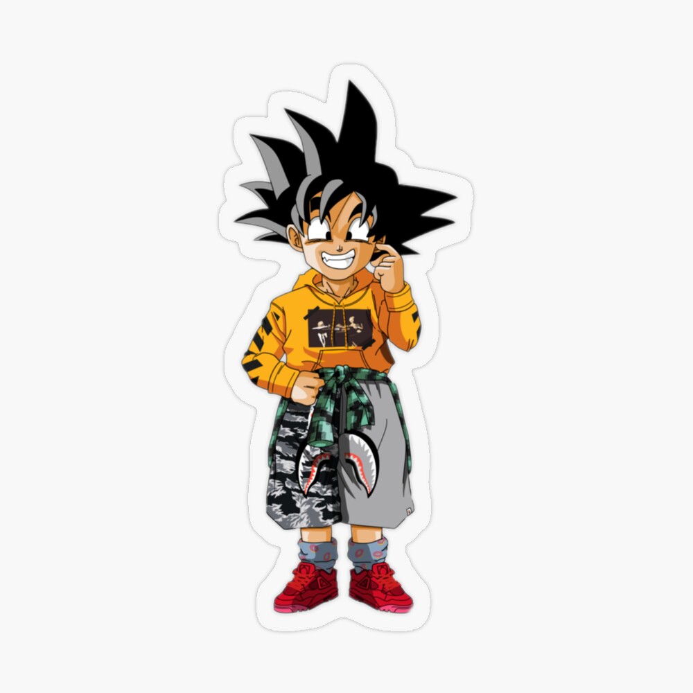 Dragon Ball Z Son Goku Dope Hypebeast Graphics Backpack