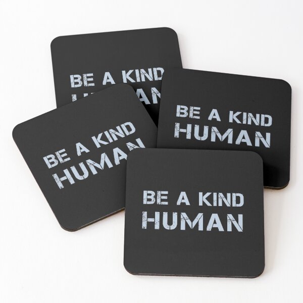 Item preview, BE A KIND HUMAN - Cute Face Mask Gift Idea For Siblings And Friends designed and sold by MJLdesigns.