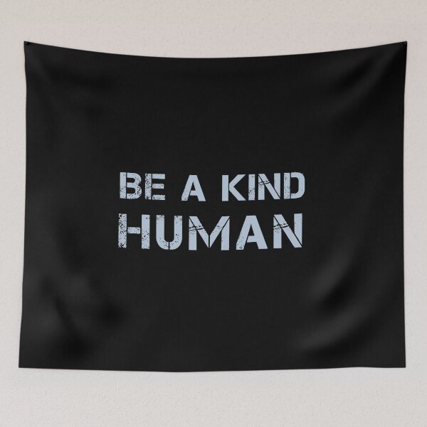 Item preview, BE A KIND HUMAN - Cute Face Mask Gift Idea For Siblings And Friends designed and sold by MJLdesigns.