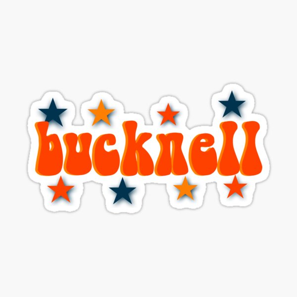 Bucknell Star Sticker For Sale By Juliamarotti Redbubble