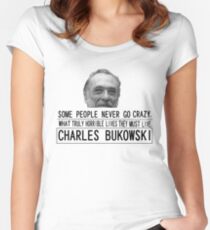 Bukowski Crazy Fitted Scoop T-Shirt