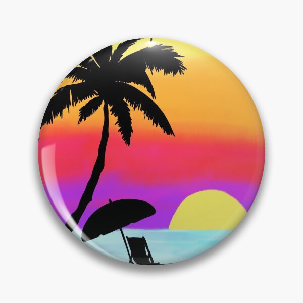 Aperçu de l'œuvre Silhouette coucher de soleil plage créée et vendue par Madi Sharp.